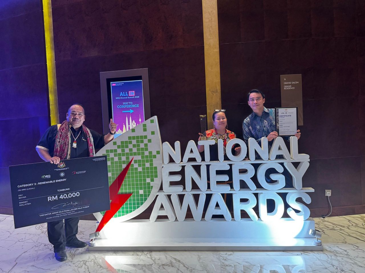 Walou renewable energy project wins at the National Energy Awards 2026